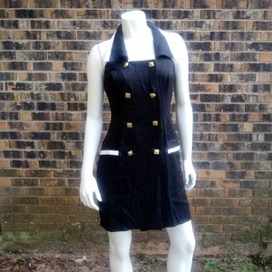 Scarlett International black and white dress